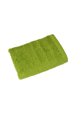 3 toallas de tocador - Verde manzana - 30 x 50 cm