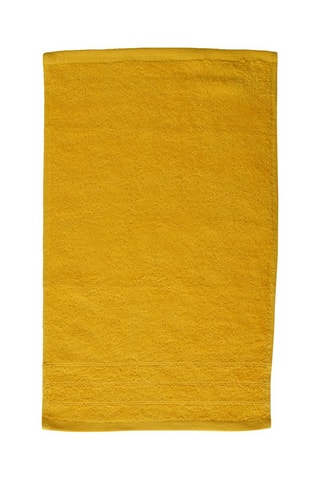 3 toallas de tocador - Amarillo - 30 x 50 cm