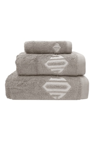 Toalla de tocador, toalla de mano, toalla de ducha - Gris - 30 x 50 cm, 50 x 90 cm, 70 x 130 cm