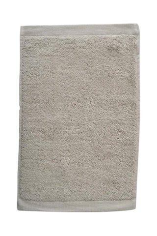 3 toallas de tocador - Gris claro - 30 x 50 cm