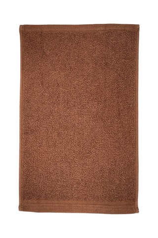 Toalla de mano - Marrón - 50 x 90 cm