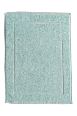 2 alfombras de baño - Celeste - 45 x 65 cm