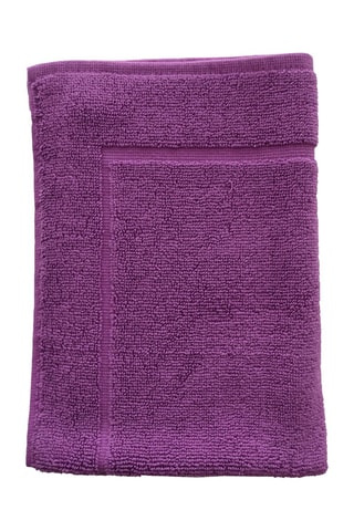 2 alfombras de baño - Violeta - 45 x 65 cm