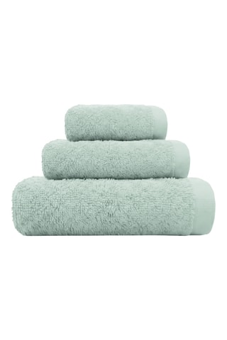 3 toallas - Verde - 30 x 50 / 50 x 90 / 90 x 150 cm