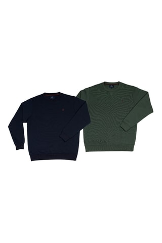 2 sweats - Bleu marine