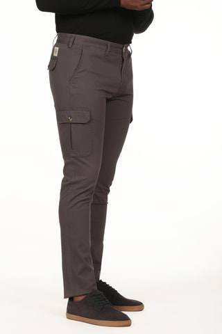 Pantaloni cargo - Grigio