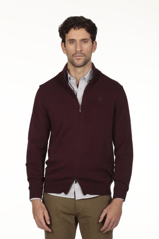 Cardigan - Bordeaux