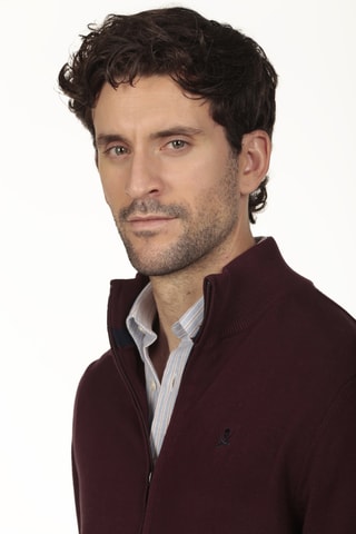 Cardigan - Bordeaux