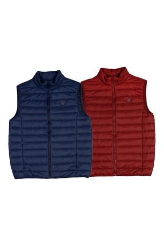 2 piumini senza maniche - Navy