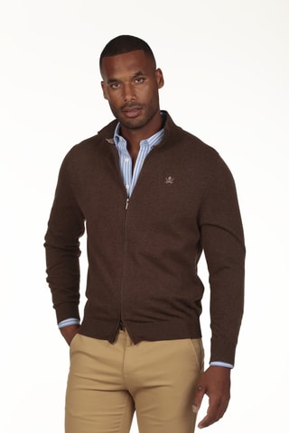 Cardigan - Marrone