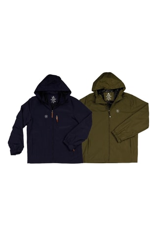 2 giacche con cappuccio - Navy