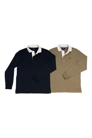 2 polos - Bleu marine