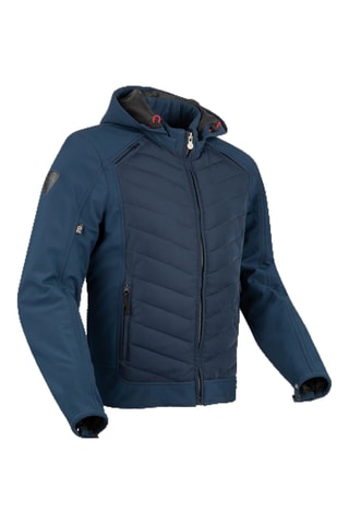 Blusão Softshell com capuz Natcho - Azul-marinho - Segura - Azul