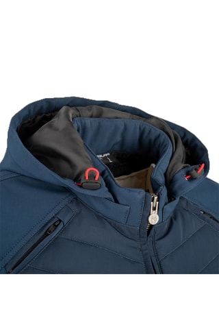Blusão Softshell com capuz Natcho - Azul-marinho - Segura - Azul