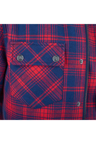 Casaco Sierra - Azul-marinho e vermelho - Segura - Azul e vermelho