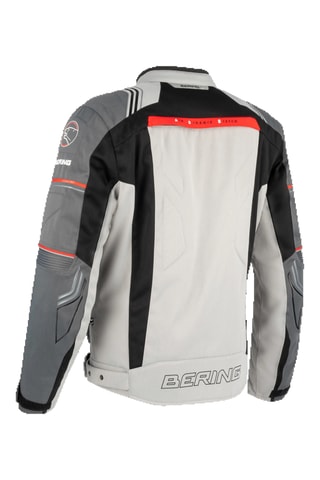 Casaco Portland - Preto e cinzento-claro - Bering - Cinzento, preto e vermelho