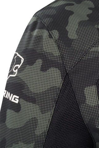 Casaco Softshell com capuz Zenith - Preto - Bering - Preto e verde