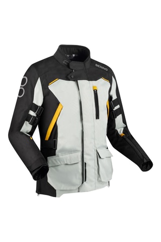 Casaco Zephyr - Preto e cinzento - Bering - Preto, laranja e cinzento