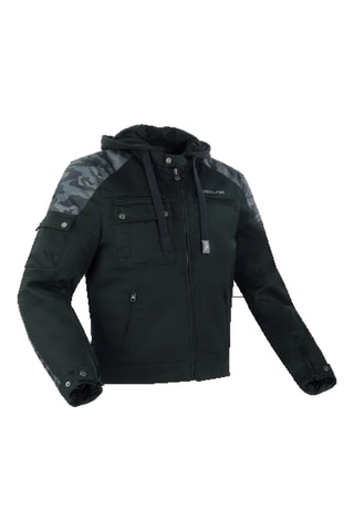 Casaco com capuz Chikko - Preto - Segura - Cinzento e preto