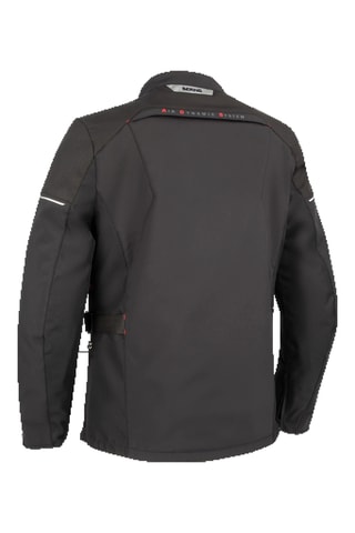 Casaco Softshell Cobalt - Preto - Bering - Branco, preto e vermelho