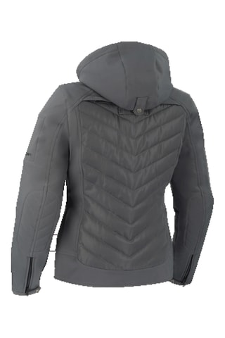 Veste Softshell à capuche Lady Natcho - Segura - Gris, noir et orange