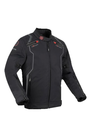 Casaco Stroke - Preto - Bering - Preto e vermelho