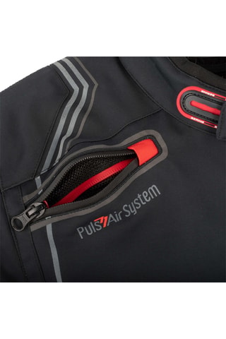 Casaco Stroke - Preto - Bering - Preto e vermelho