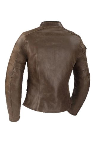 Veste en cuir de buffle Lady Babylone - Segura - Marron