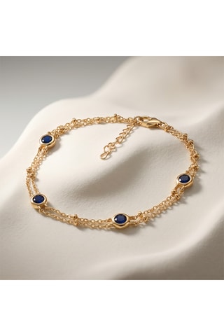 Pulsera Precioso - Plata bañada en oro fino amarillo