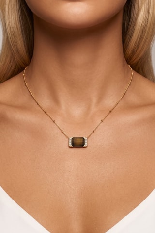 Collar - Chapado en oro amarillo
