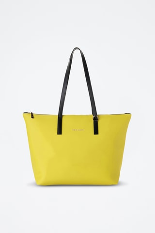 Cabas en cuir Pesaro - Jaune