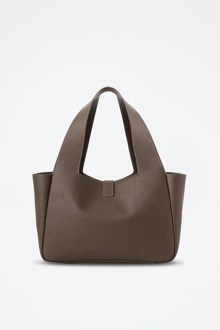 Sac porté épaule L'Aquila - Taupe