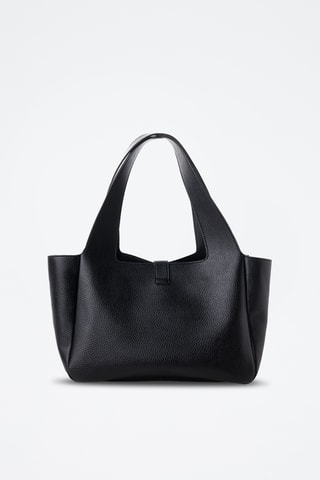 Sac porté épaule L'Aquila - Noir