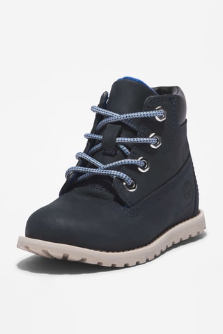 Boots en cuir Pokey Pine - Bleu marine