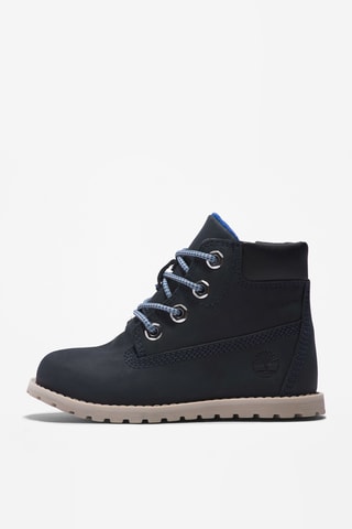 Boots en cuir Pokey Pine - Bleu marine