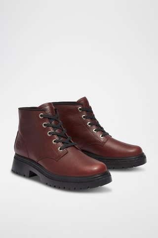 Bottines en cuir Cambria Valley - Bordeaux