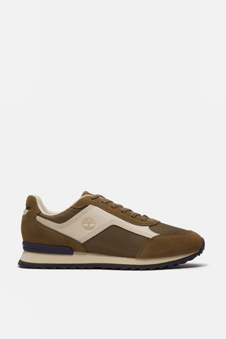 Sneakers en cuir Scout - Kaki
