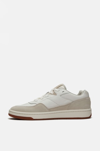 Sneakers en cuir Jackson - Blanc