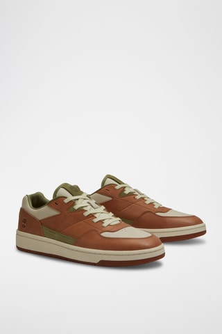 Sneakers en cuir Jackson - Beige