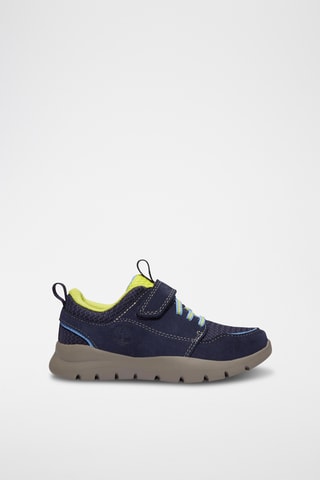 Baskets en cuir Boroughs Project - Bleu marine