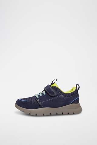 Baskets en cuir Boroughs Project - Bleu marine