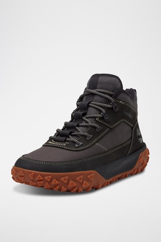 Sneakers montantes en cuir GreenStride Motion 6 - Noir