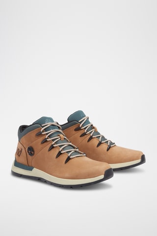 Sneakers montantes en nubuck Sprint Trekker - Beige