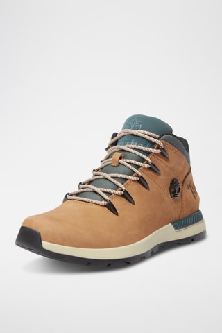 Sneakers montantes en nubuck Sprint Trekker - Beige