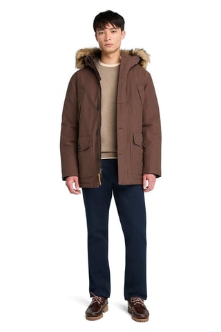 Parka à capuche Scar Ridge - Marron