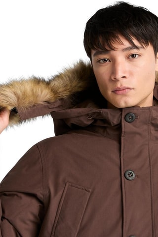 Parka à capuche Scar Ridge - Marron