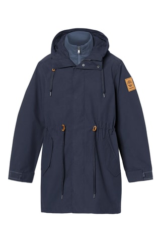 Parka à capuche Snowdown Peak - Bleu marine