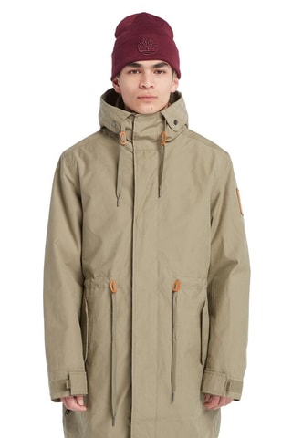 Parka à capuche Snowdown Peak - Beige