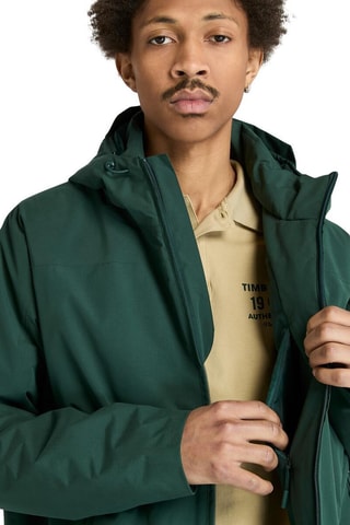 Veste à capuche - Vert foncé