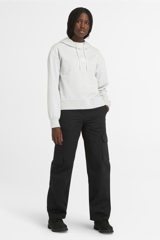 Sweat à capuche Stack Logo - Gris
